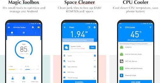 cleaner & booster apps