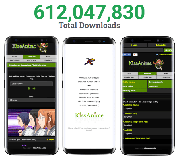 KissAnime App Dpwnload