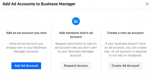 Add your Facebook Ad Account(s)
