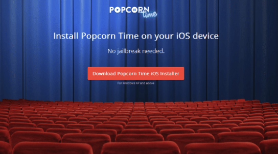Popcorn Time iOS installer on your Windows PC or Mac PC