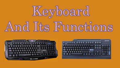 keyboard and its functions