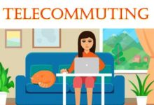 What is telecommuting