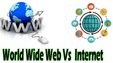 Difference Between World Wide Web And Internet