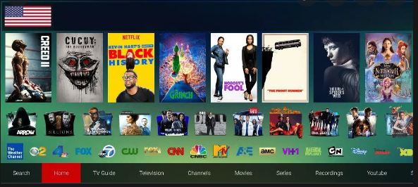 Lenox Media Player Supported Channels