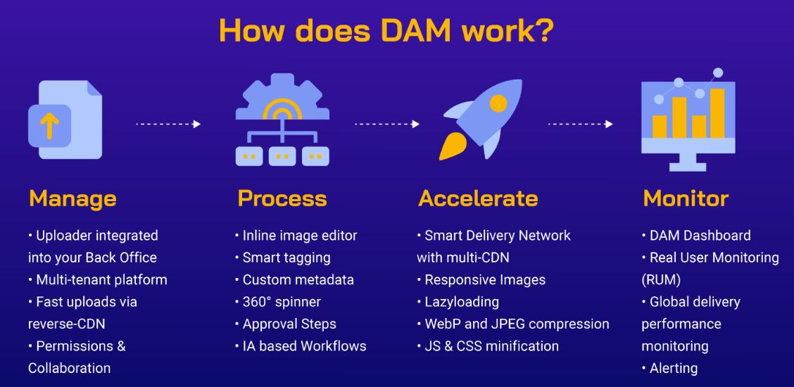 How Does DAM Works